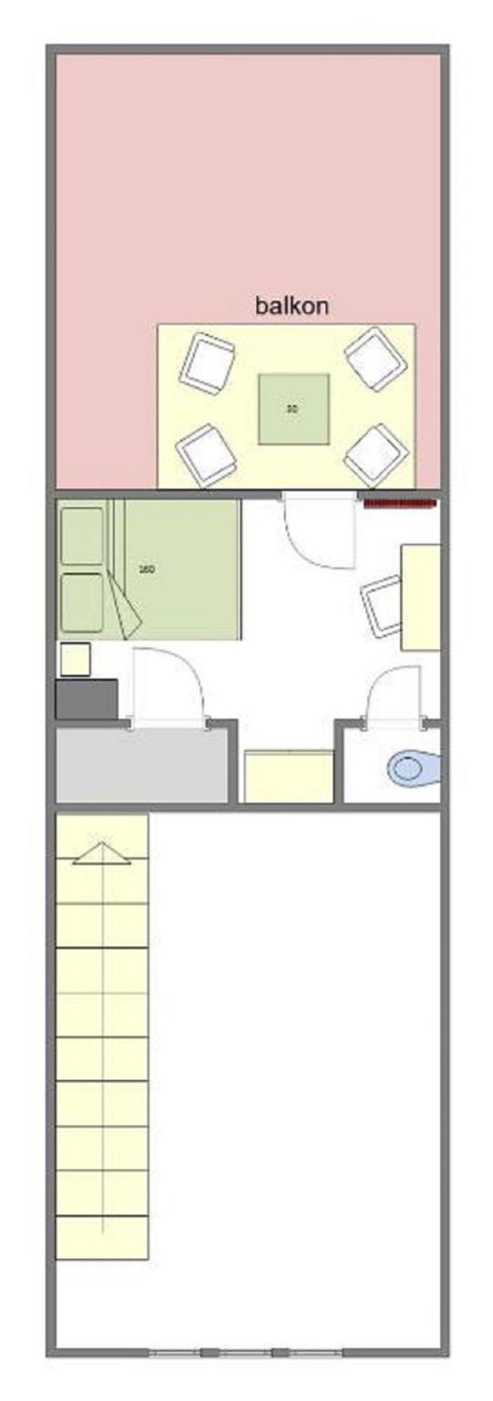Quite Loft With Balcony And 3 Air Conditioners Prag Dış mekan fotoğraf