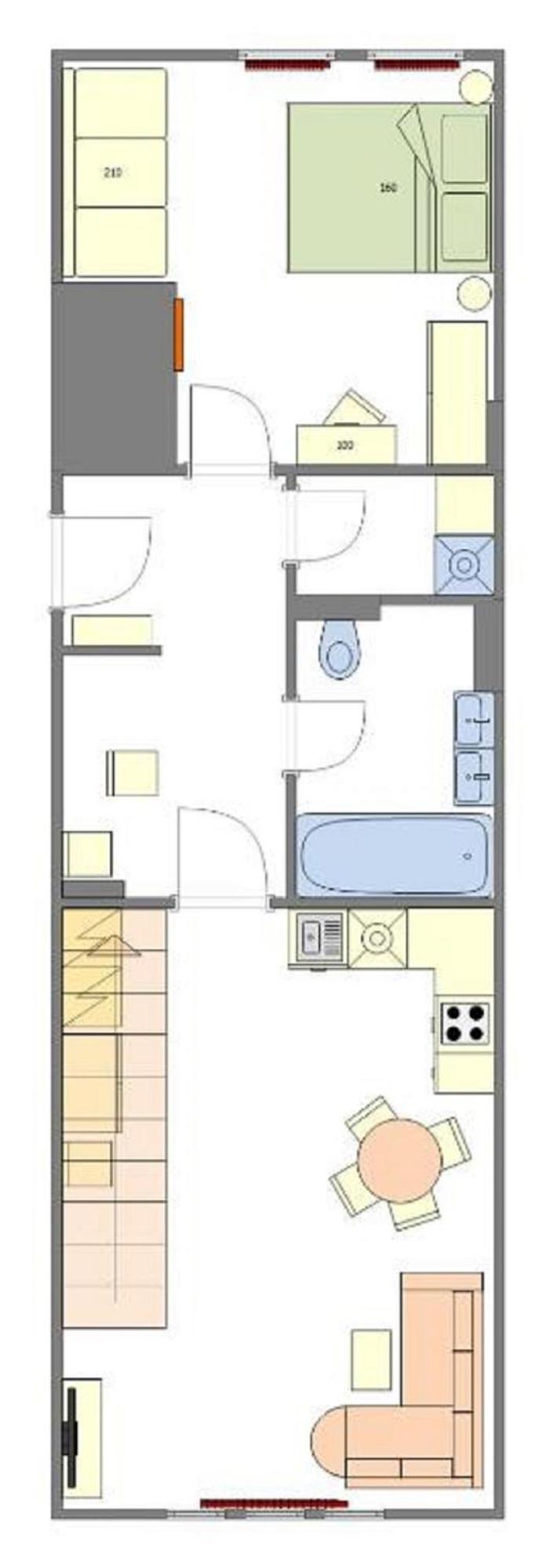 Quite Loft With Balcony And 3 Air Conditioners Prag Dış mekan fotoğraf